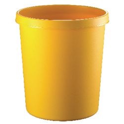 Pattumiera helit 18 litri gialla