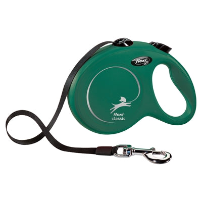 Cinta flexi retractil linea clasica verde oliva