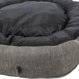 Trixie vitale cuccia per cani lennox rotonda grigia - afbeelding 3