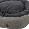 Trixie cama para perros vital lennox redonda gris