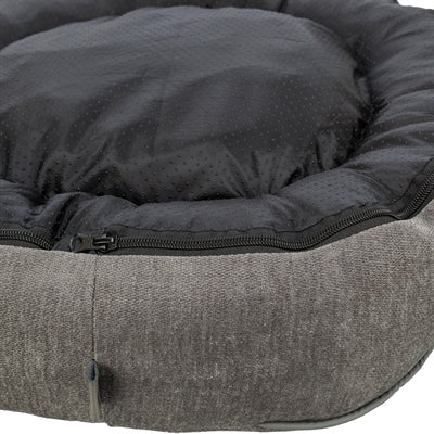 Trixie cama para perros vital lennox redonda gris