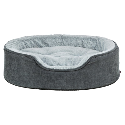 Trixie cama para perros vital lino soft ovalada gris gris claro