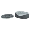 Trixie cama para perros vital lino soft ovalada gris gris claro