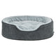 Trixie lettino per cani Vital lino soft ovale grigio grigio chiaro