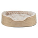 Trixie lettino per cani Vital lino morbido ovale beige crema