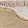 Trixie cama para perros vital lino soft ovalada beige crema