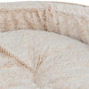 Trixie cama para perros vital lino soft ovalada beige crema