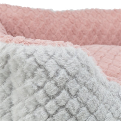 Trixie cama para perros kaline mio angular gris rosa viejo