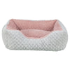 Trixie cama para perros kaline mio angular gris rosa viejo