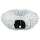 Trixie harvey pluche speeltunnel donut wit grijs