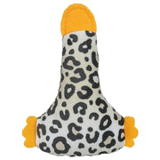 Trixie eend pluche panterprint met kattenkruid catnip assorti - afbeelding 2