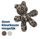 Trixie orsetto peluche stampa leopardo con erba gatta assortita