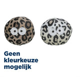 Trixie bal met ogen panterprint met kattenkruid catnip assorti - afbeelding 1