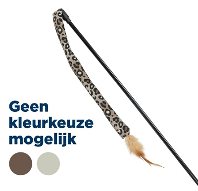 Trixie peluche con stampa leopardata coda di gatto con erba gatta