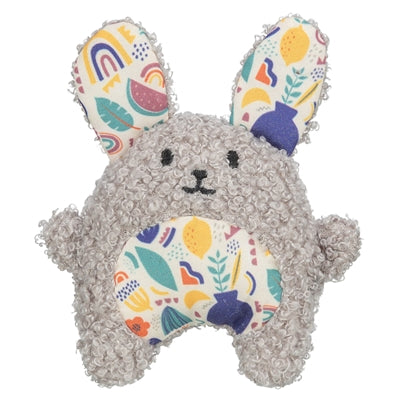 Trixie coniglio peluche con erba gatta grigia