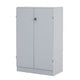 Kast niceday 80x42x127cm lichtgrijs