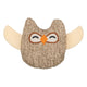 Trixie gufo in tessuto peluche con erba gatta beige