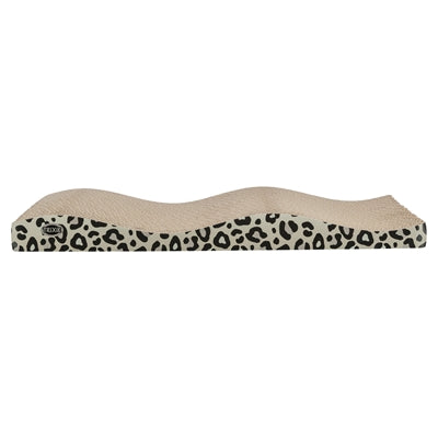 Tiragraffi Trixie in cartone leo stampa leopardo con erba gatta