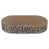Trixie cestello tiragraffi leo in cartone con erba gatta marrone