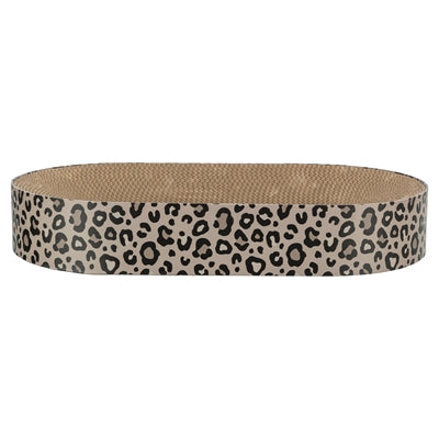 Trixie cestello tiragraffi leo in cartone con erba gatta marrone