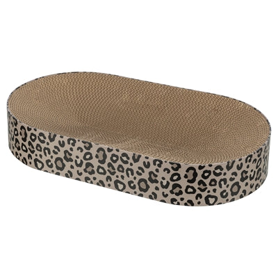 Trixie cestello tiragraffi leo in cartone con erba gatta marrone