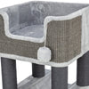 Trixie rascador Lucano XXL gris claro gris oscuro