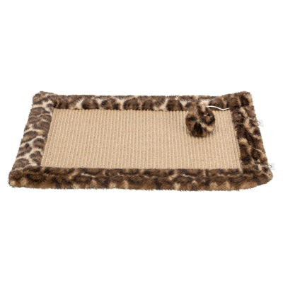 Trixie tappetino tiragraffi leo stampa leopardo marrone