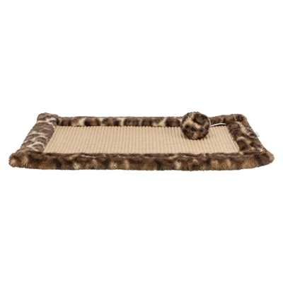 Trixie tappetino tiragraffi leo stampa leopardo marrone