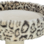 Trixie krabpaal leo panterprint rond creme - afbeelding 4