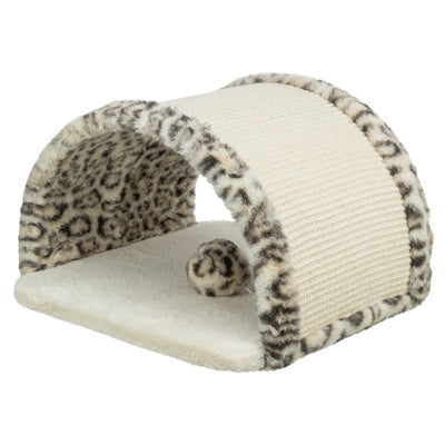 Trixie crab bridge leo leopard print cream