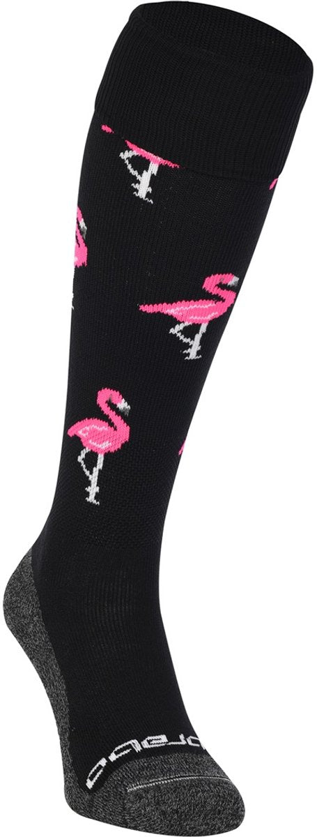 Calzini Brabo bc8460b flamingo nero rosa calzini sportivi unisex - nero rosa