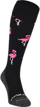 Calzini Brabo bc8460b flamingo nero rosa calzini sportivi unisex - nero rosa