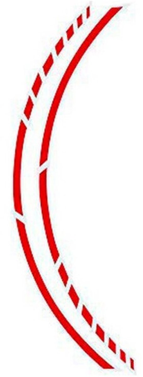 Foliatec pin striping rosso corsa