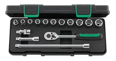 Stahlwille doppenset 6k 3 8