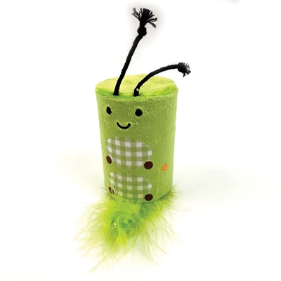Happy pet tabby patch oruga trinquete y rodillo verde