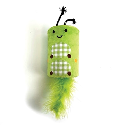 Happy pet tabby patch oruga trinquete y rodillo verde