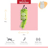 Happy pet tabby patch oruga trinquete y rodillo verde
