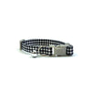 Happy pet collar parche tabby gato diamante negro