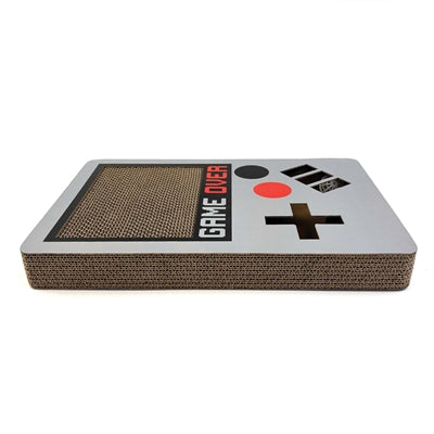 Happy pet tabby patch tapete rascador gameboy cartón