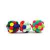 Bola de pompones Happy pet tabby patch surtido