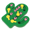 Happy pet tabby patch cactus rompecabezas juguete de inteligencia