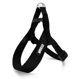 Morso mini pettorina per cani regolabile riciclata nera - afbeelding 1