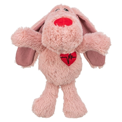 Trixie peluche perro san valentín rosa