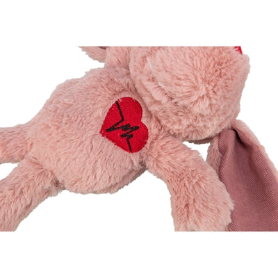 Trixie peluche perro san valentín rosa