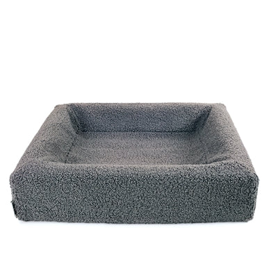 Funda de cama Bia premium teddy gris