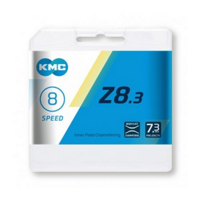 BZ08NG114 KMC Fietsketting 6 7 8-speed Zilver Grijs