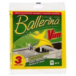 Toallitas limpiadoras vim ballerina amarillas