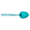 Trixie jumper cone on rope super strong tpr petrol