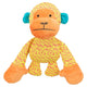 Tessuto scimmie Trixie giallo arancione