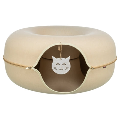 Trixie play donut fieltro beige